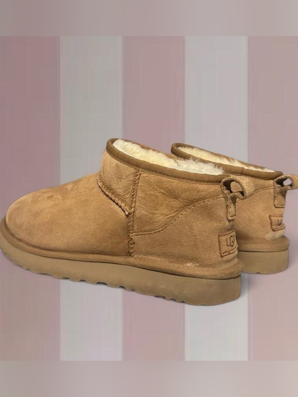 UGG Tan Ultra Mini Boots